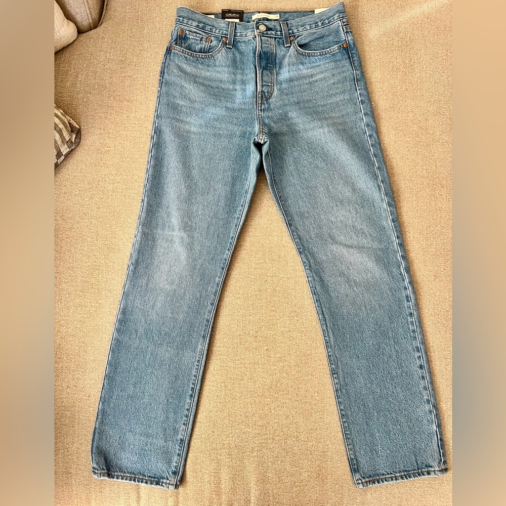 Levi's Wedge Straight Blue Denim Jeans